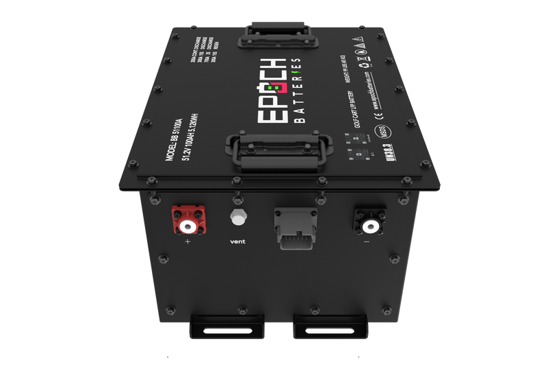 48V 100Ah (EZGO RXV) Lithium (LiFePO4) Golf Cart Battery - Complete Kit