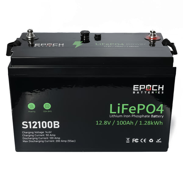 12V 100Ah | Self Heating  | LiFePO4 Battery